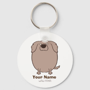 ワイマラナー "ワイたま(ロング)" KEYCHAIN