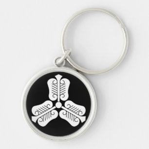 三つ唐団扇 KEYCHAIN