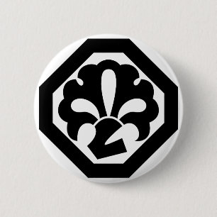 中村勘三郎（六代目） 2 INCH ROUND BUTTON