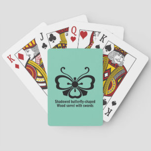中陰剣酢漿草胡蝶 PLAYING CARDS