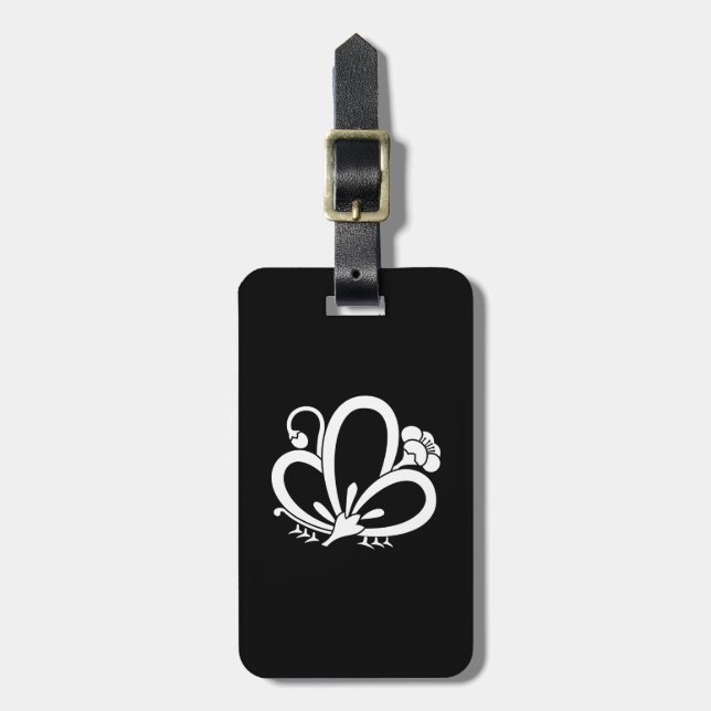 中陰梅蝶 LUGGAGE TAG (Front Vertical)