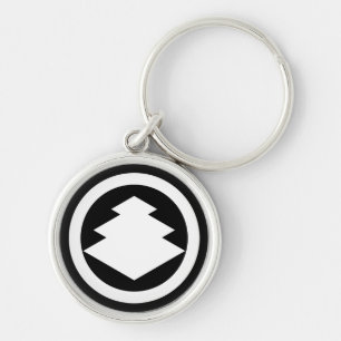 丸に三階菱 KEYCHAIN