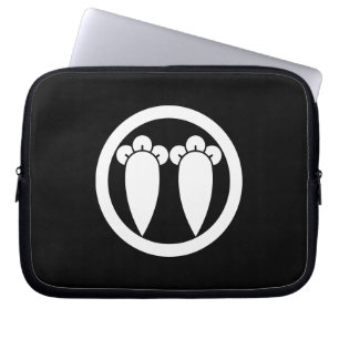 丸に並び丁子 ラップトップケース LAPTOP SLEEVE