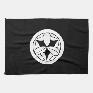 丸に九枚笹 KITCHEN TOWEL