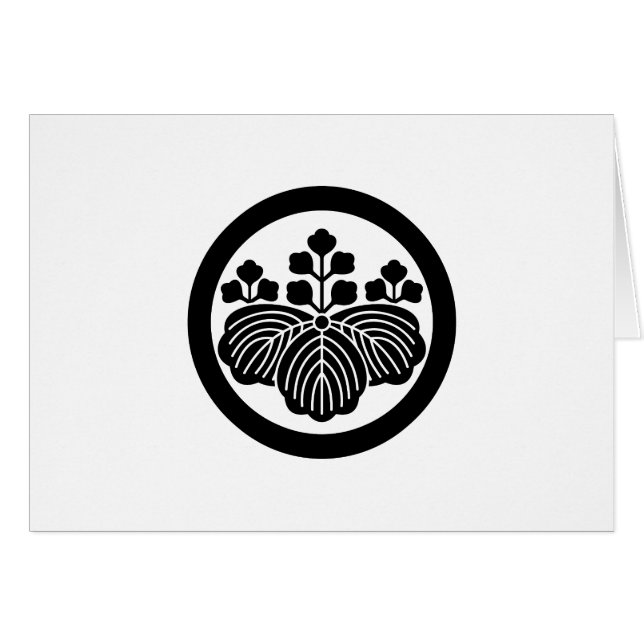 丸に五三桐 (Front Horizontal)