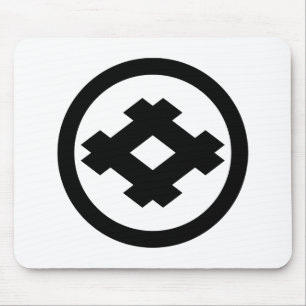 丸に井桁 MOUSE PAD