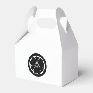 丸に剣酢漿草 FAVOR BOX