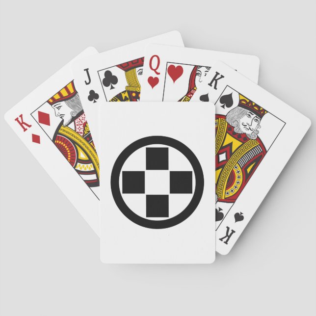 丸に四つ石 PLAYING CARDS (Back)