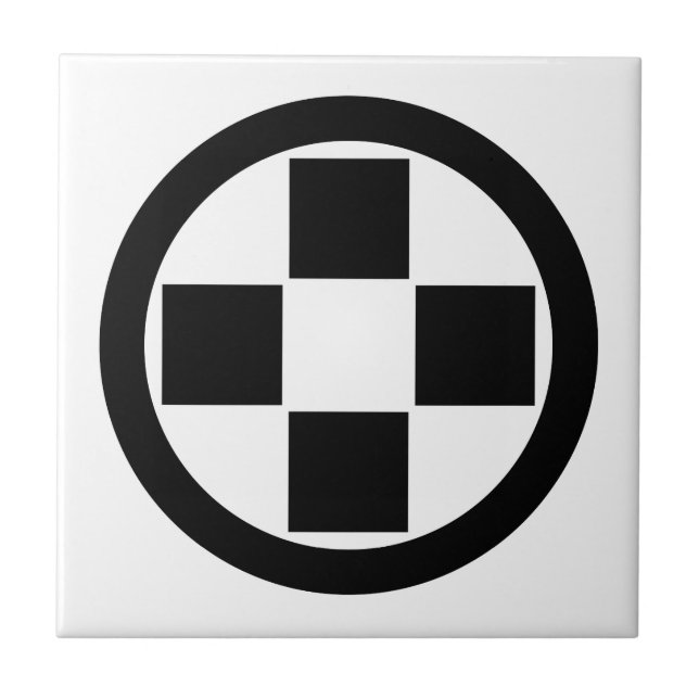 丸に四つ石 TILE (Front)