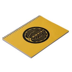 丸に抱き柏 NOTEBOOK