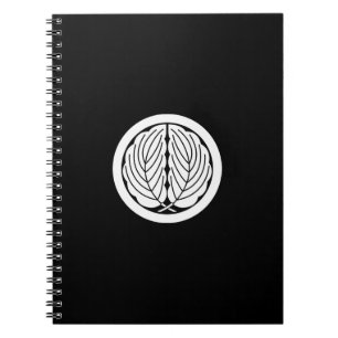 丸に抱き柏 NOTEBOOK