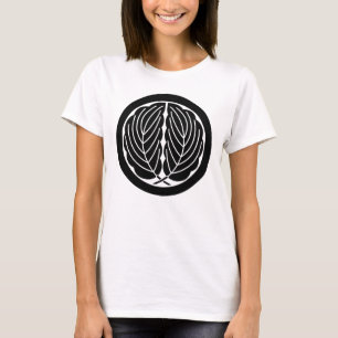 丸に抱き柏 T-Shirt