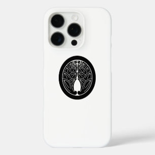 丸に抱き茗荷 iPhone 16 PRO CASE