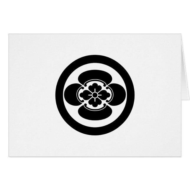 丸に木瓜 (Front Horizontal)