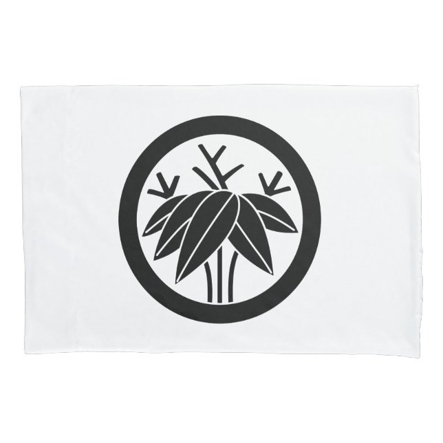 丸に根笹 PILLOWCASE (Front)