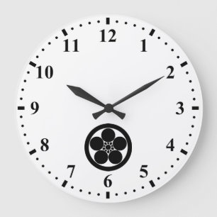 丸に梅鉢 LARGE CLOCK