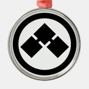 丸に榺 METAL ORNAMENT