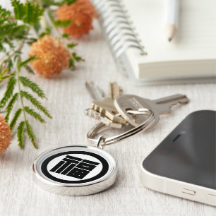 丸に福の角字 KEYCHAIN