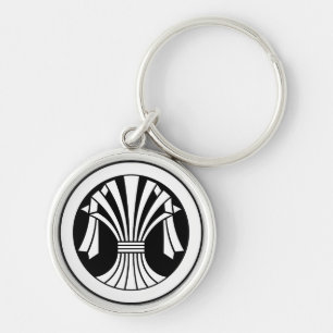 丸に立ち束ね熨斗 KEYCHAIN