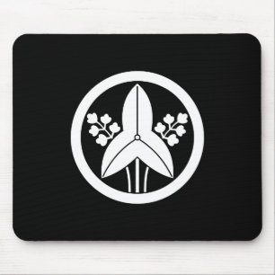 丸に立ち沢瀉 MOUSE PAD