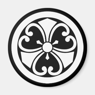 丸に蔓剣酢漿草 MAGNET
