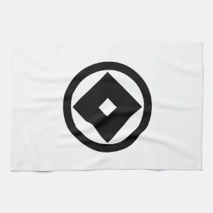 丸に釘抜き KITCHEN TOWEL