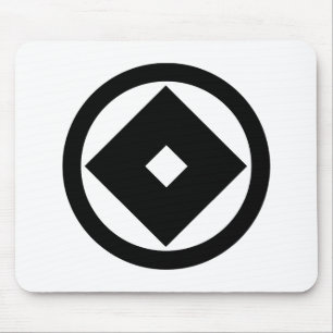 丸に釘抜き MOUSE PAD