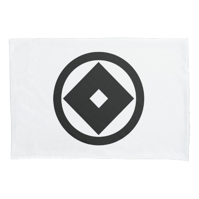 丸に釘抜き PILLOWCASE (Front)