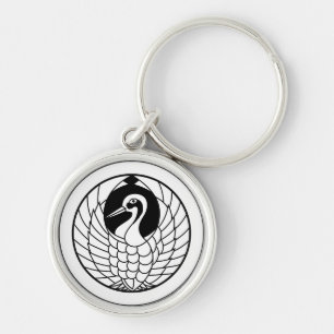 丸に鶴の丸 KEYCHAIN