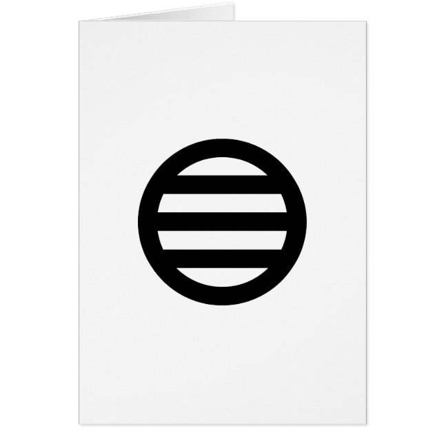 丸 に 三 つ 引 き (Devant)