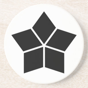五つ菱(十割作図) COASTER