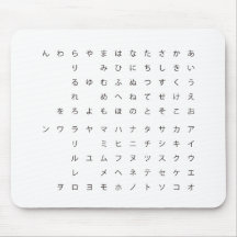 五十音（カタカナひらがな）