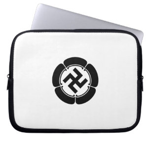 五瓜に隅立て五つ割り萬字 LAPTOP SLEEVE