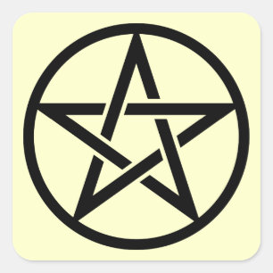 五芒星 SQUARE STICKER