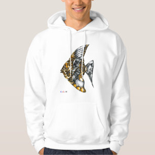 作品番号00002　「機械の魚」 HOODIE