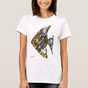 作品番号00002　「機械の魚」 T-Shirt