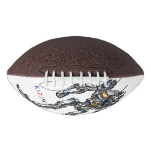 作品番号00004 「2つの探知塔の機体 FOOTBALL