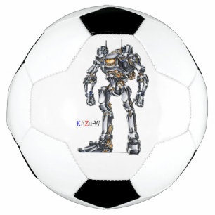 作品番号00004 「2つの探知塔の機体 SOCCER BALL