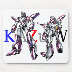 作品番号00012　「ヒーローロボ基本体」 MOUSE PAD