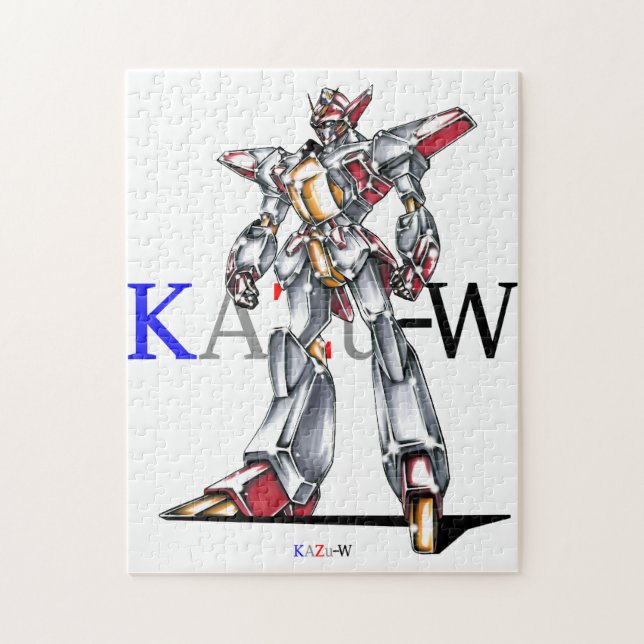 作品番号00014　「主人公用機体」パターン1 JIGSAW PUZZLE (Vertical)