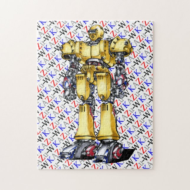 作品番号00015　「特殊用途機」パターン2 JIGSAW PUZZLE (Vertical)