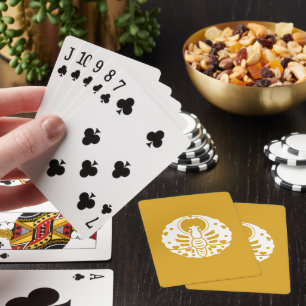備前蝶 ラージトートバッグ PLAYING CARDS