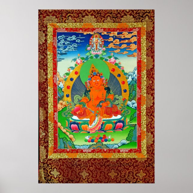 傳承黃財神LINEAGE YELLOW JAMBHALA Poster (Front)