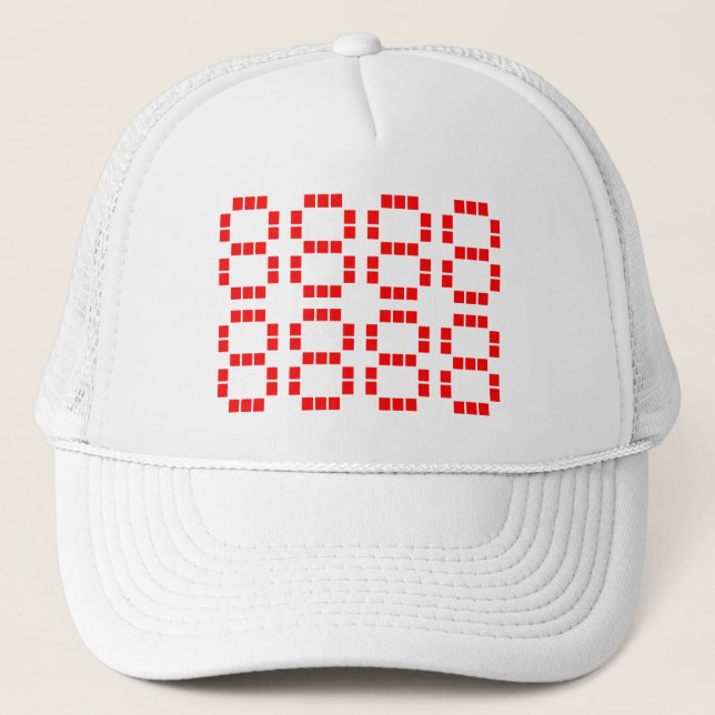 八八八八八八八八 88888888 | Lucky Numbers Trucker Hat (Front)