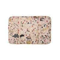 其のまま地口猫飼好五十三疋, 国芳 Cats, Kuniyoshi, Ukiyo-e