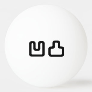 凹凸 Outotsu おうとつ Ping Pong Ball
