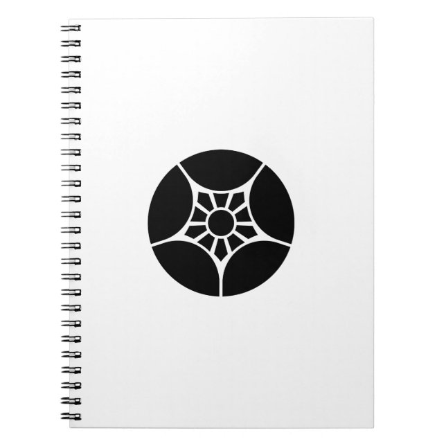 割り梅鉢 NOTEBOOK (Front)
