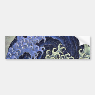 北斎の波, 北斎 Hokusai Wave, Hokusai Bumper Sticker