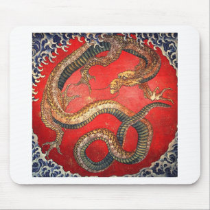 北斎の龍, 北斎 Hokusai Dragon, Hokusai Mouse Pad