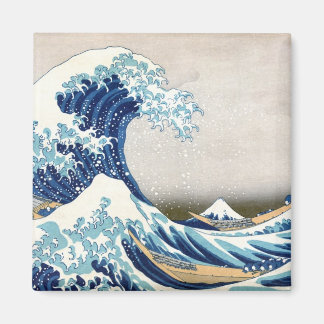 北斎 Great Wave Off Kanagawa Hokusai Fine Art Magnet